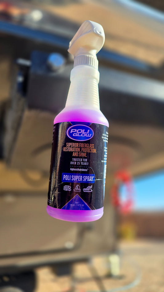 Poli Super Spray® Waterless Boat or RV Wash
