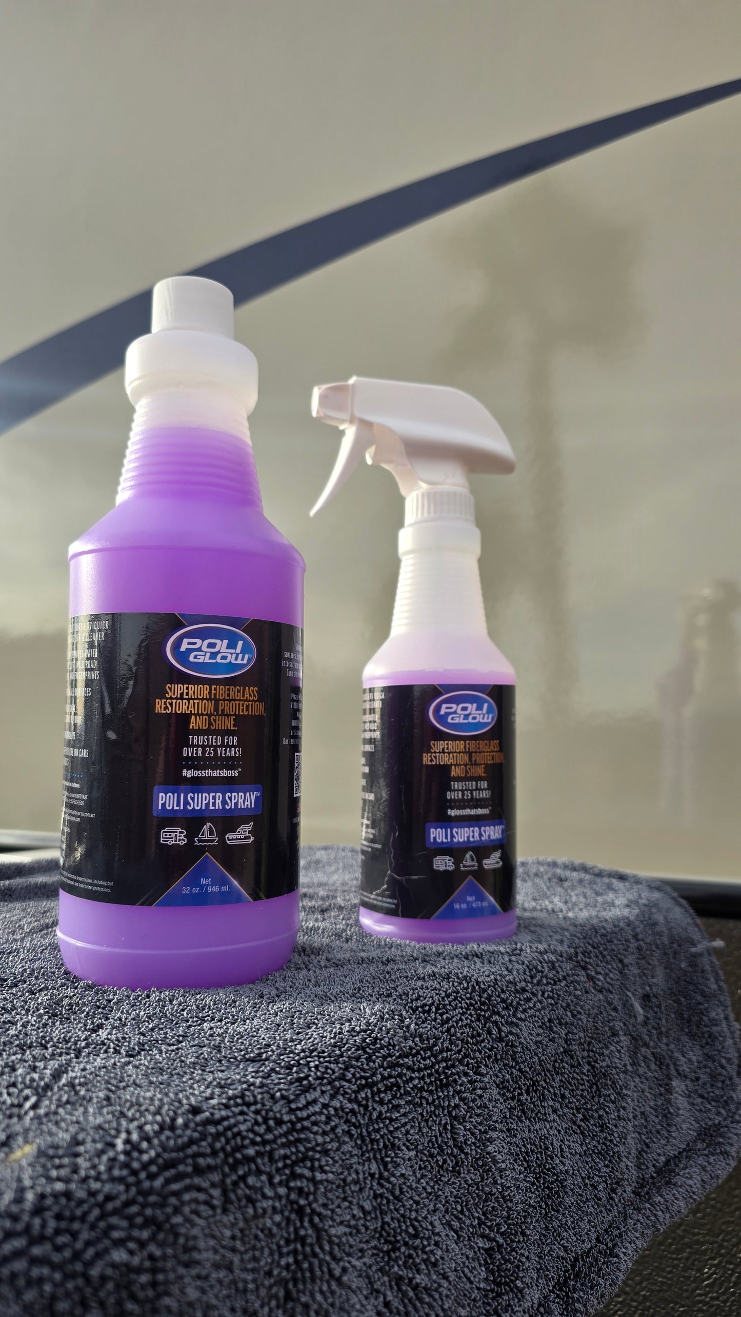 Poli Super Spray® Waterless Boat or RV Wash