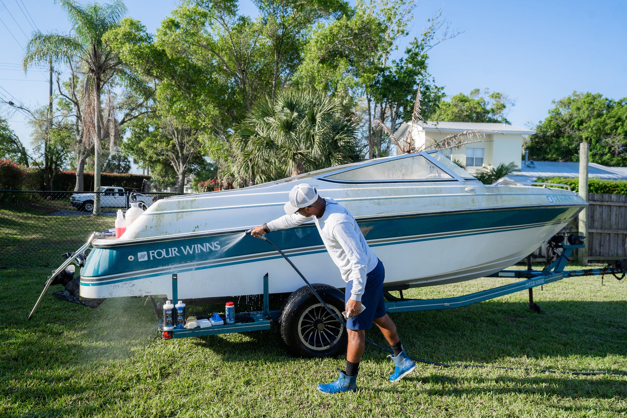 How To Wash a Boat