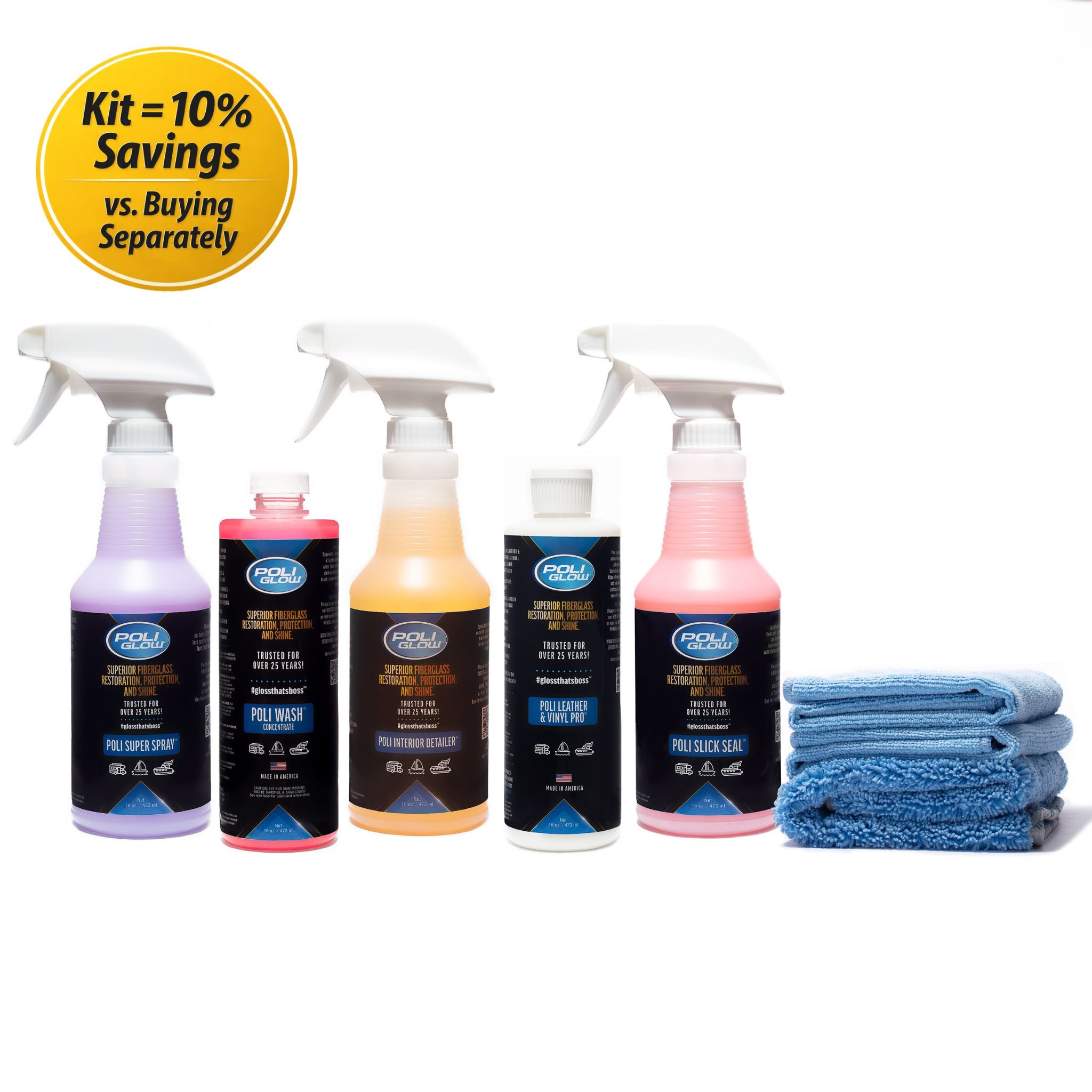 thumbnail image 2 of Poli Glow Poli Strip® Concentrated Stripper – For Boats & RVs (32 Oz) 2 of 3