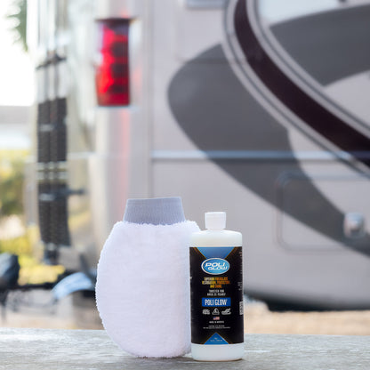 Poli Glow® Boat & RV Polish with Mitt
