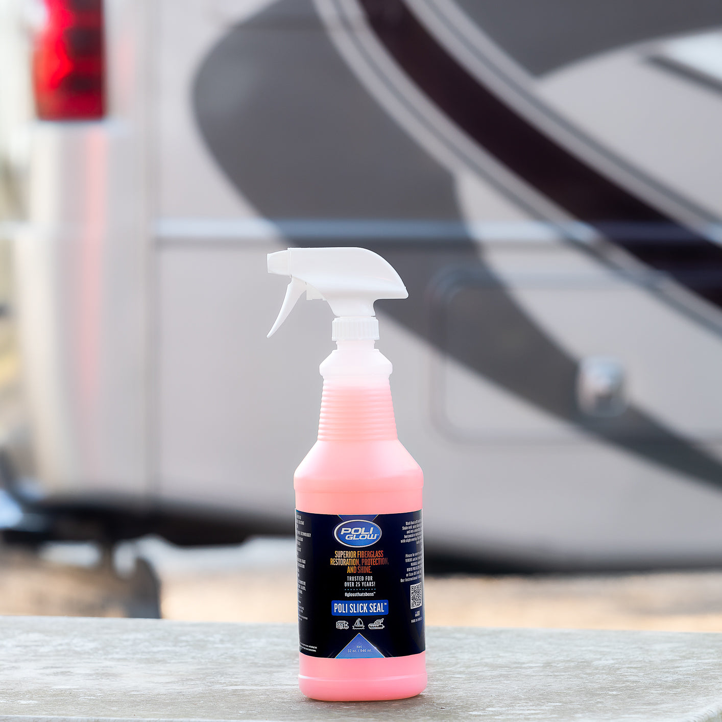 Poli slick seal bottle