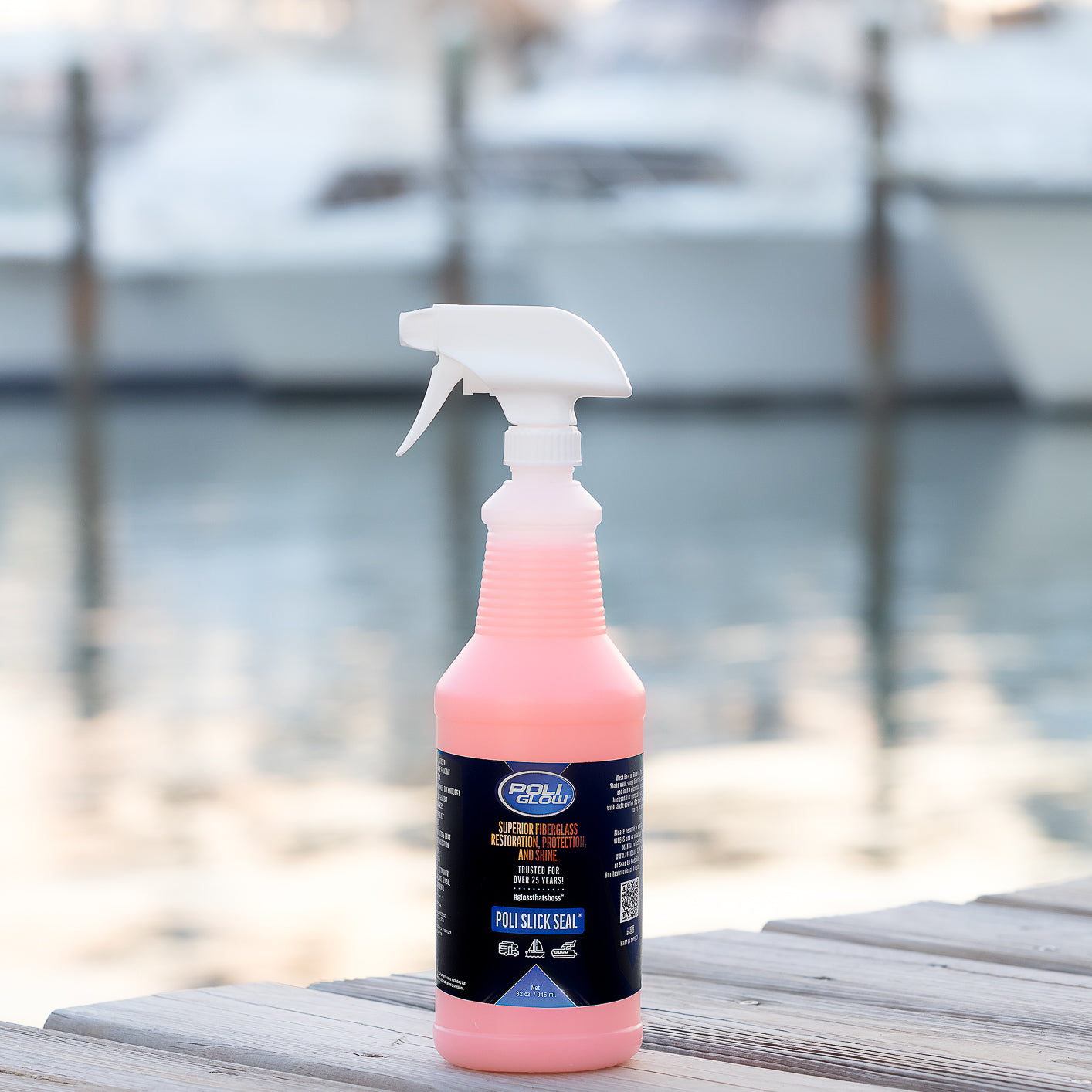 Poli slick seal bottle