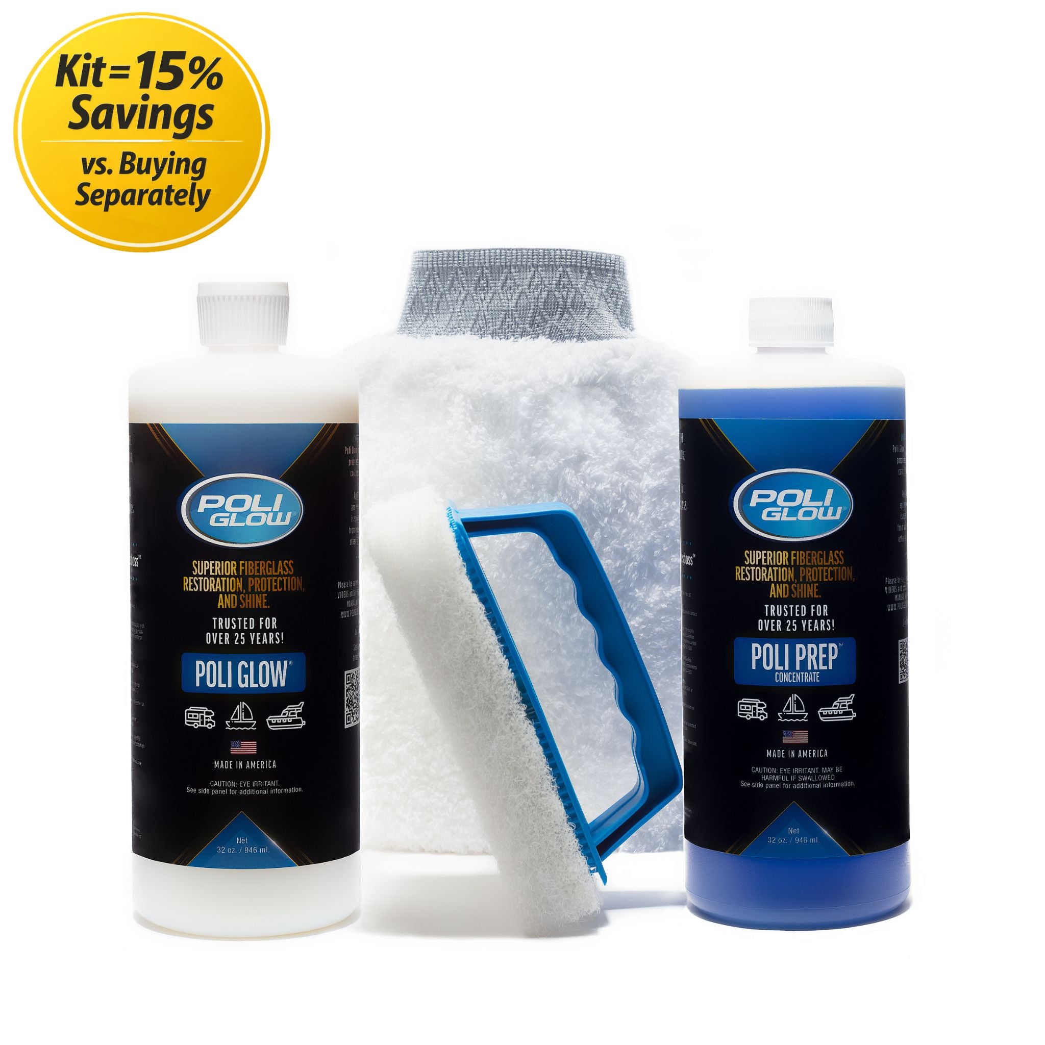 Poli Glow® Boat & RV Restoration Kit