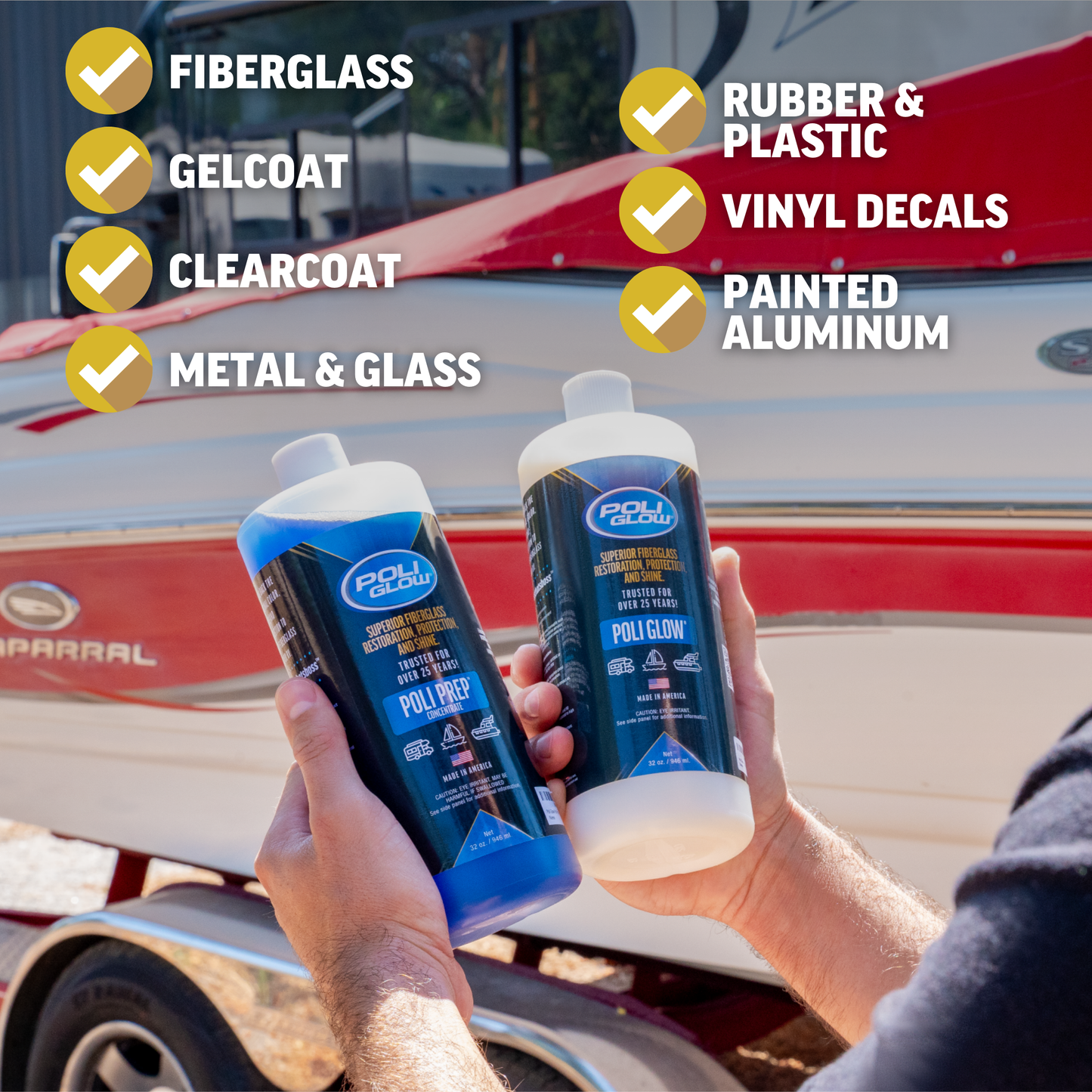 Poli Glow® Boat & RV Restoration Kit