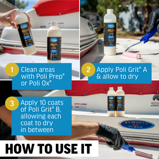 poli grit instructions