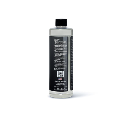 Poli Glow Poli Wash Pro Side label with Directions