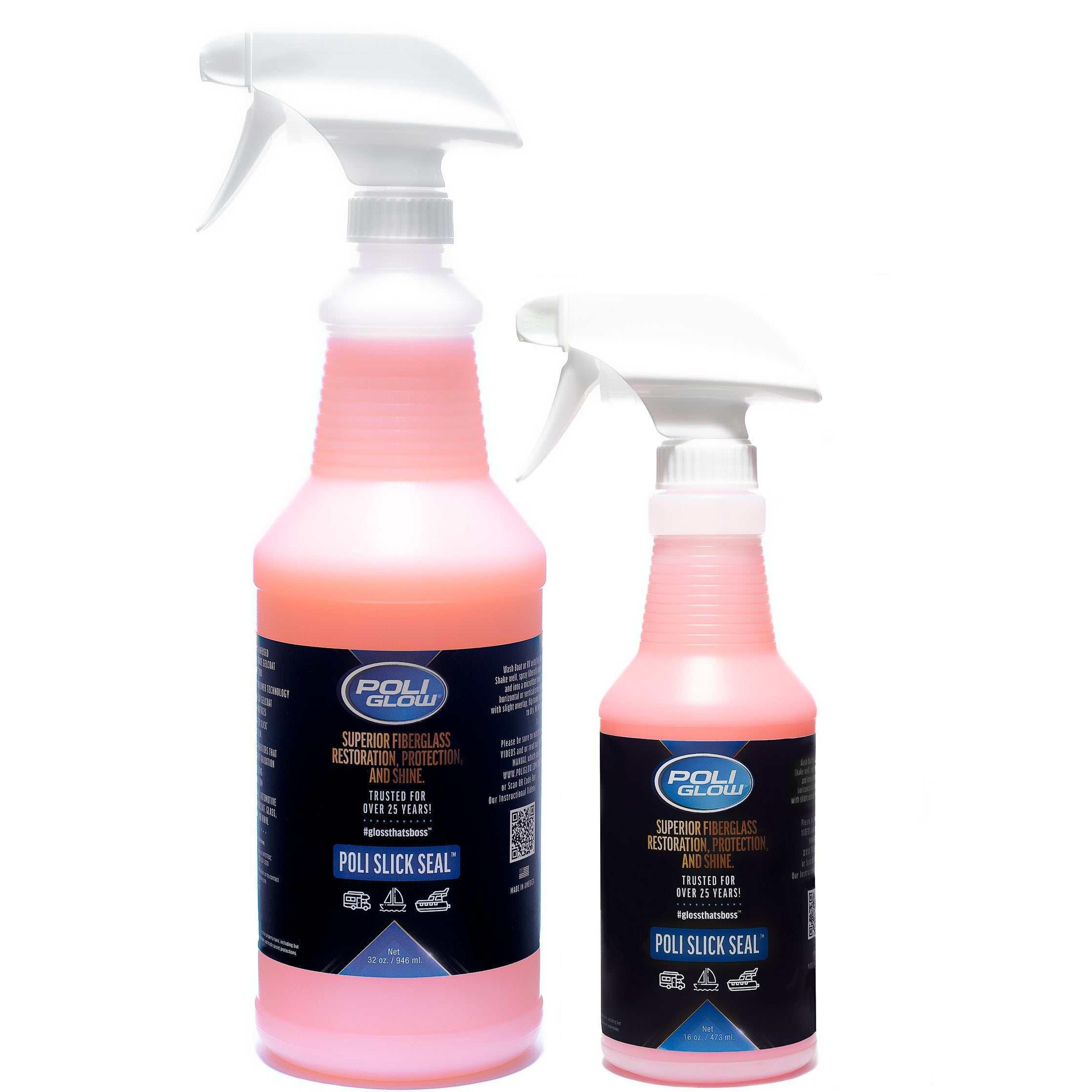 Poli slick seal bottle