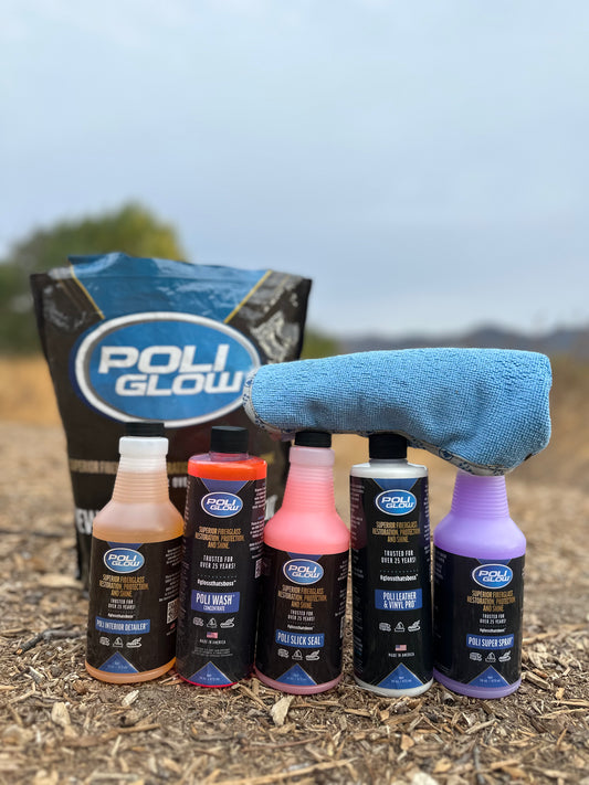 Poli glow boat and rv detailing kit