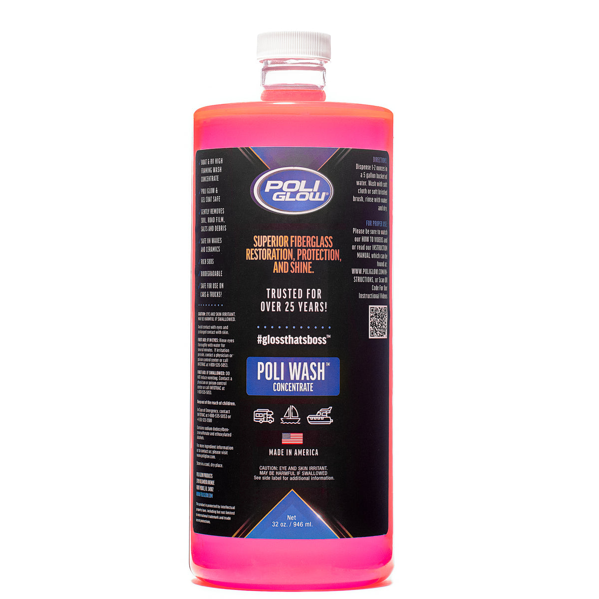 Poli Wash® Biodegradable Boat &amp; RV Soap
