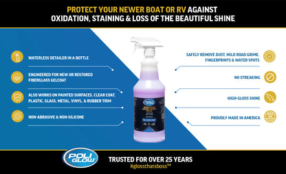 Poli Super Spray® Waterless Boat or RV Wash