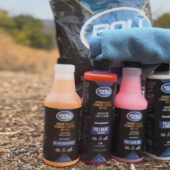 Poli glow boat and rv detailing kit