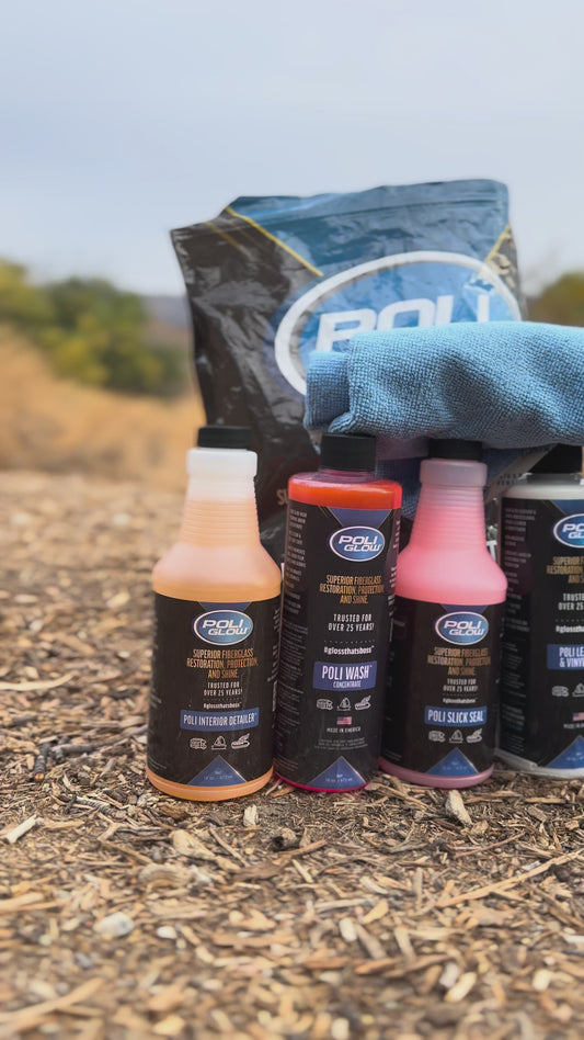 Poli glow boat and rv detailing kit